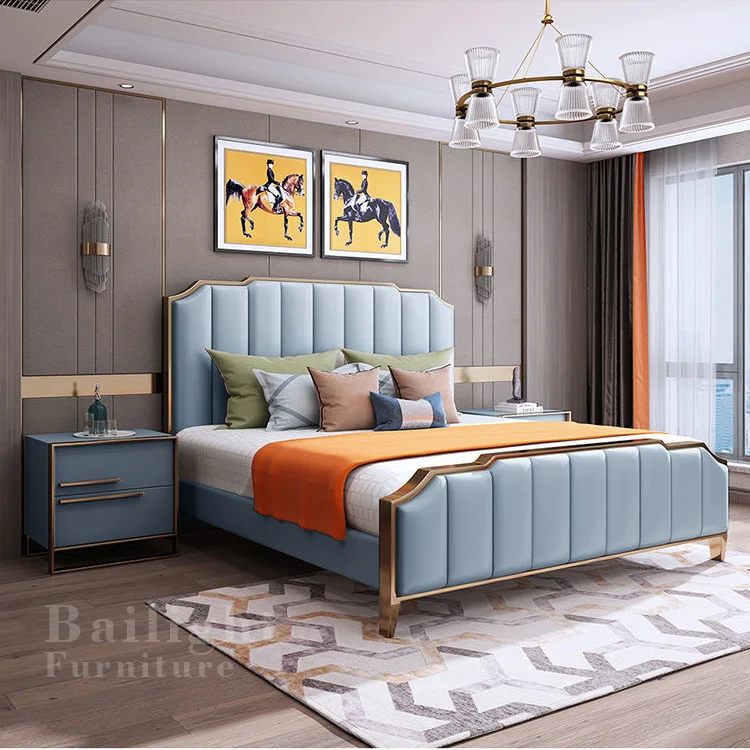 Antique Bedroom Furniture European Classical Bed Luxury Bed Bedroom