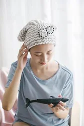 Wholesale microfiber terry quick dry hair towel turban wrap spa head towel