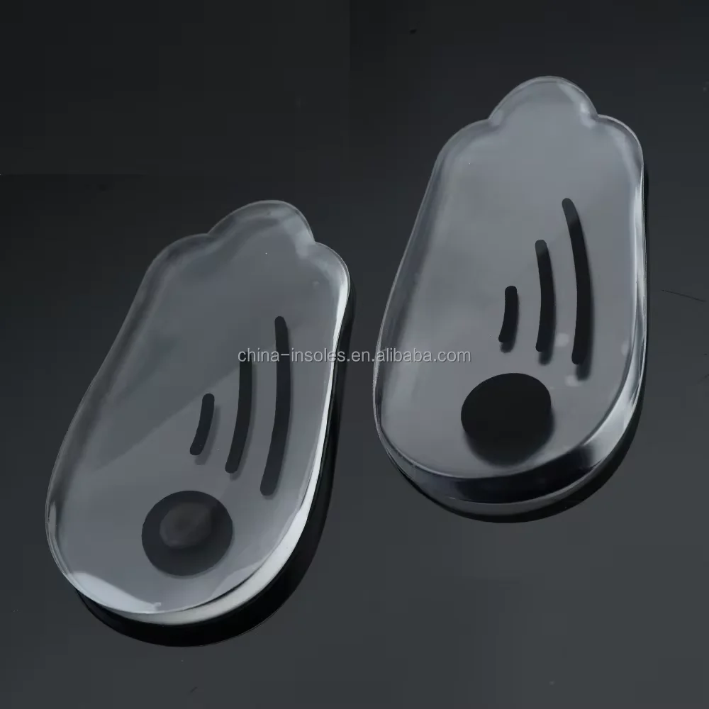 Medial Lateral Heel Wedge Supination Pronation Corrective Foot Alignment Knock Knee Pain Bow Legs O/X Type Adhesive Gel Insole