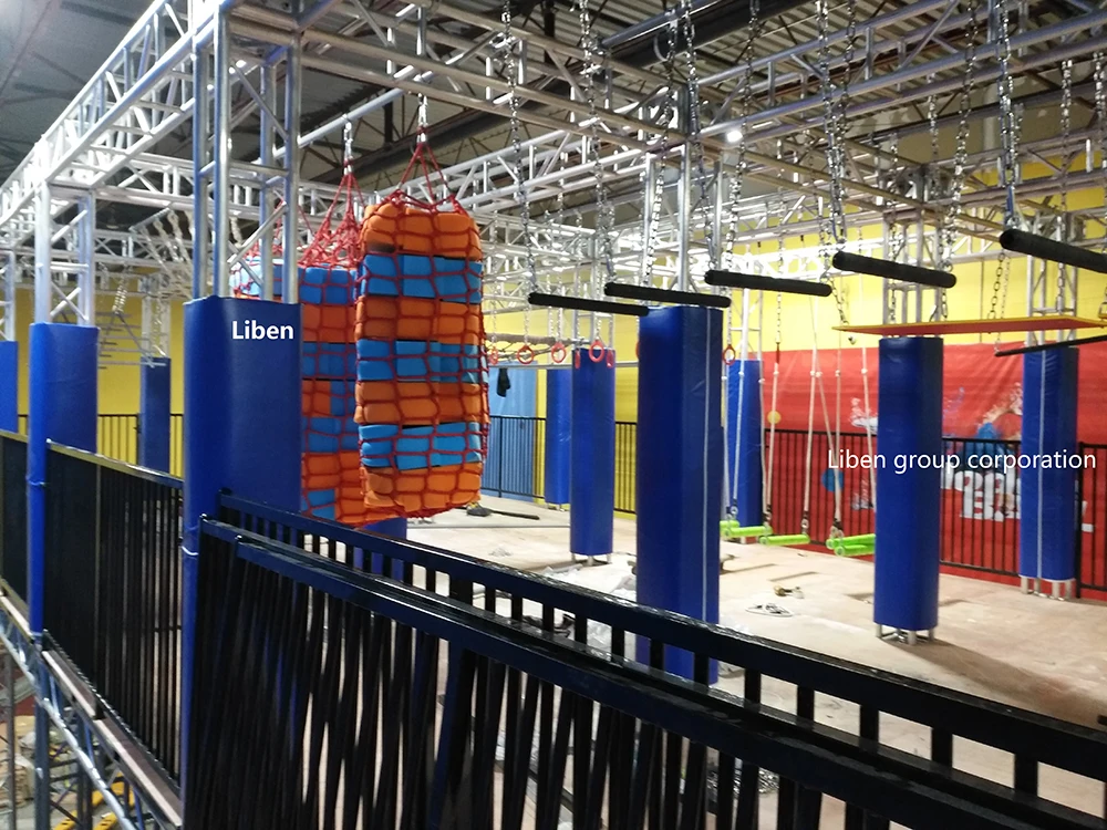 Ninja Course Payground Indoor Trampoline Park Foe