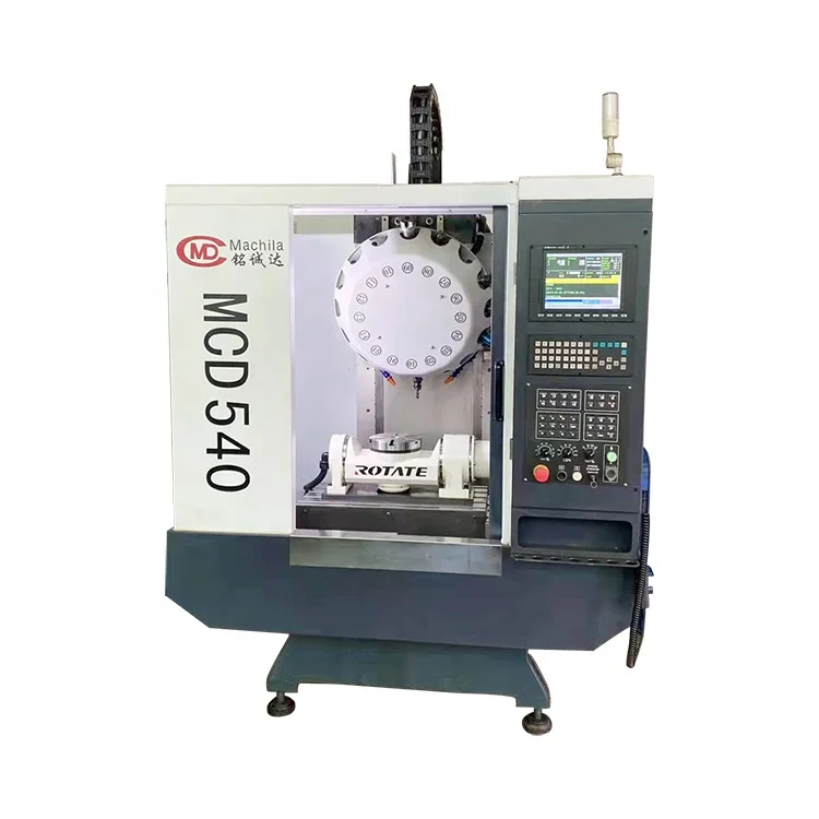 Best Selling Pocket Cnc 5 Axis Cutting Milling Machine Metal