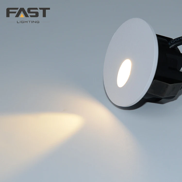 FAST New Arrivals Waterproof IP44 Multi Shapes Recessed Motion Sensor Bedroom Staircase Stair LED Wall Lights