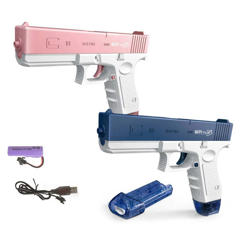 Hot Selling Outdoor Shooting Games Safety Toy Electric Water Gun Toy