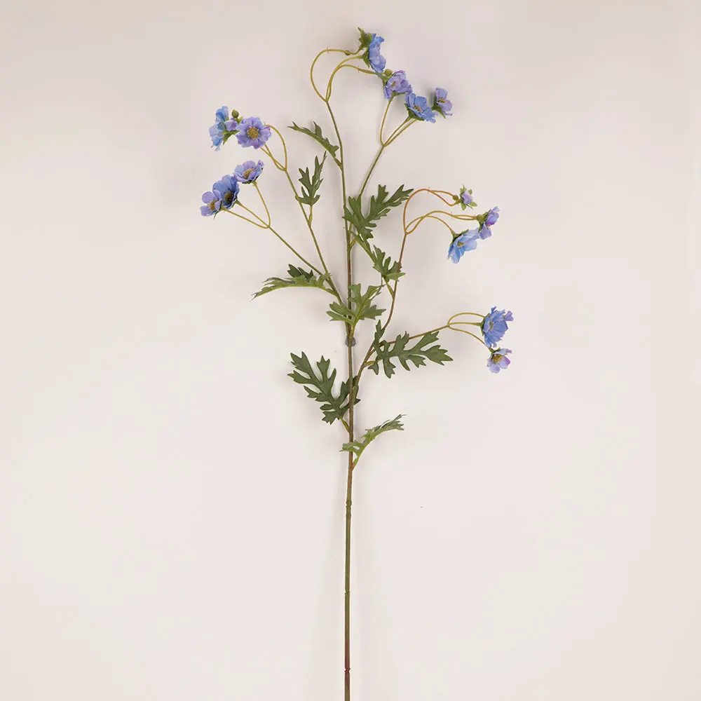 Wholesale High Quality Real Touch Silk Cosmos Stem Artificial Flower