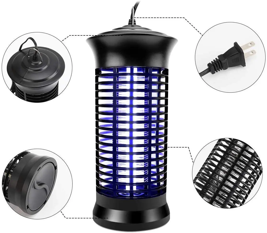 
Bug Zapper, Electric Mosquito Zappers/Killer - Insect Fly Trap, Powerful Insect Killer - Mosquito lamp - Electronic UV Lamp 