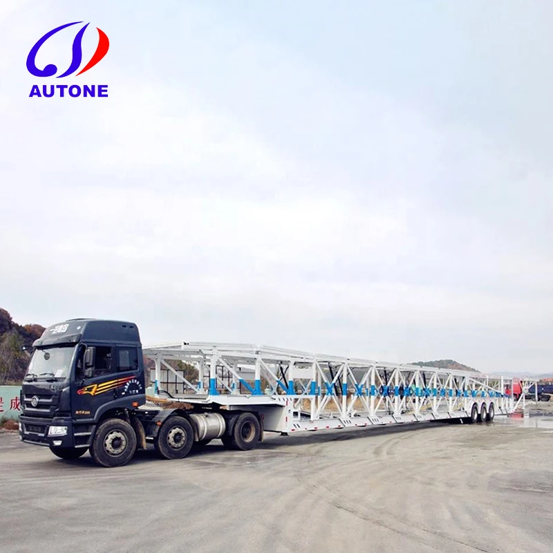 Factory Nice Price High Efficiency Cars Carrier Transport Trailer Transport Trailer Car Transporter Trailer Manufacturer