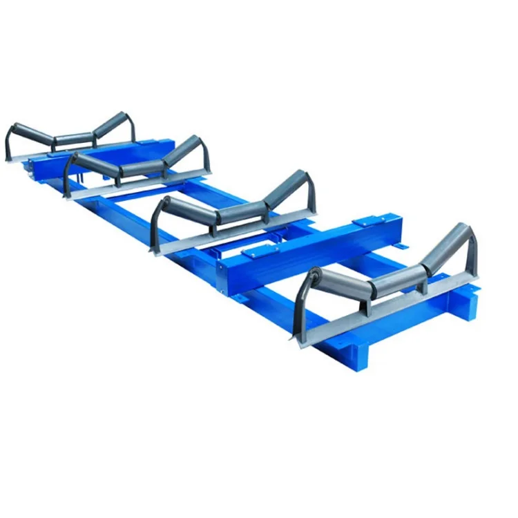 High  Precision Electronic Dual Belt Idler Conveyor Scale For Gold Recovery Plant  Belt Scale