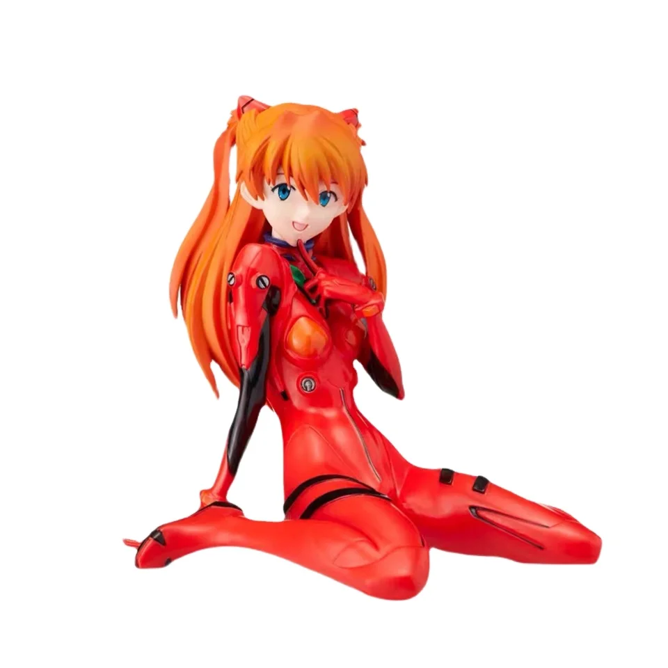 Глянцевый 100% оригинальный Sega EVA Asuka Langley Soryu фигурка костюма для вождения ПВХ экшн-модель игрушки для девочек