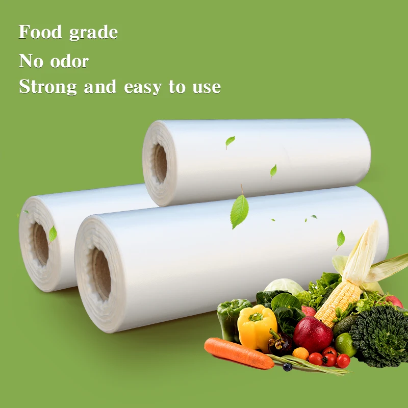 manufacture factory sale PE package plastic bag for food fruit packaging on roll