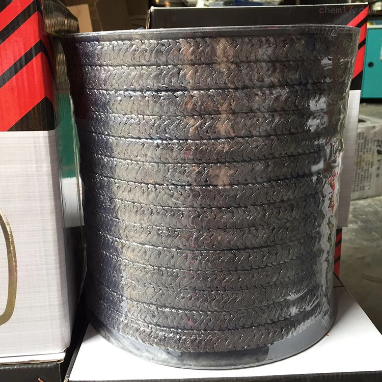 Cheap Price High Pressure Resistance  Gland Packing Black Ptfe Graphite Gland Packing