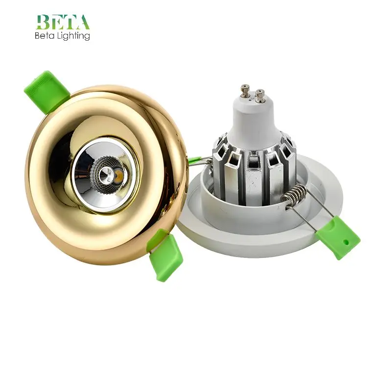 Круглый встраиваемый потолочный светильник Zhongshan MR16 GU10, Светодиодный точечный светильник