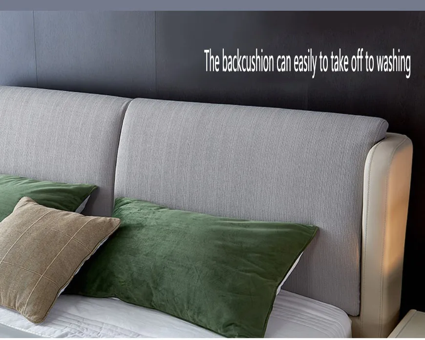 high quality bedroom furniture luxury modern double bed