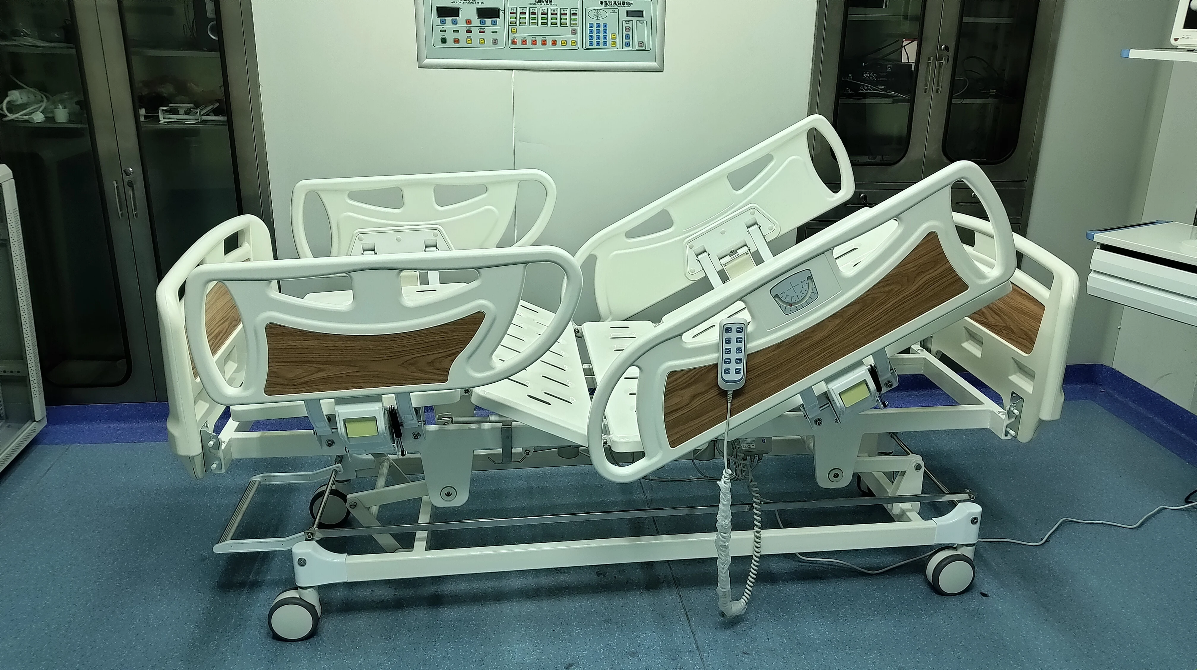 
OEM M7 five function ICU electric hospital bed 