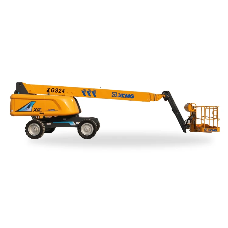 Top10  brand XCM G  official XGS24 telescopic lifting  24m hydraulic lifting aerial work platform