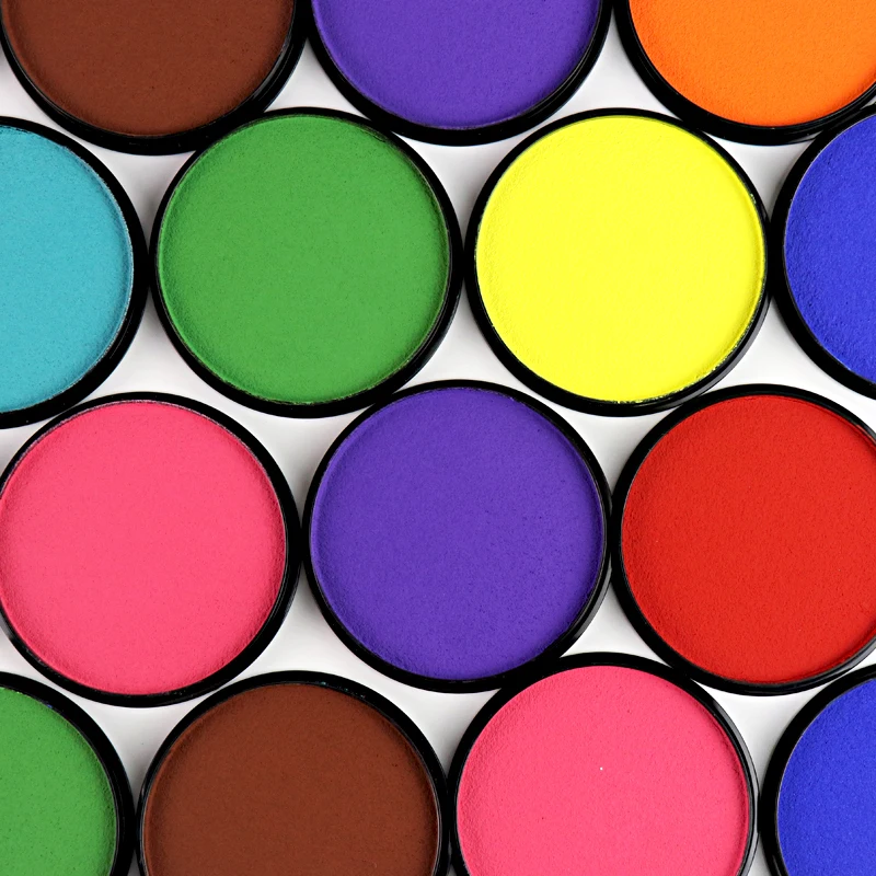 GP 30g Single Dual Splicing Portable Face Color Wholesale  Non-toxic Body Painting supplies For kids adults Halloween makeup