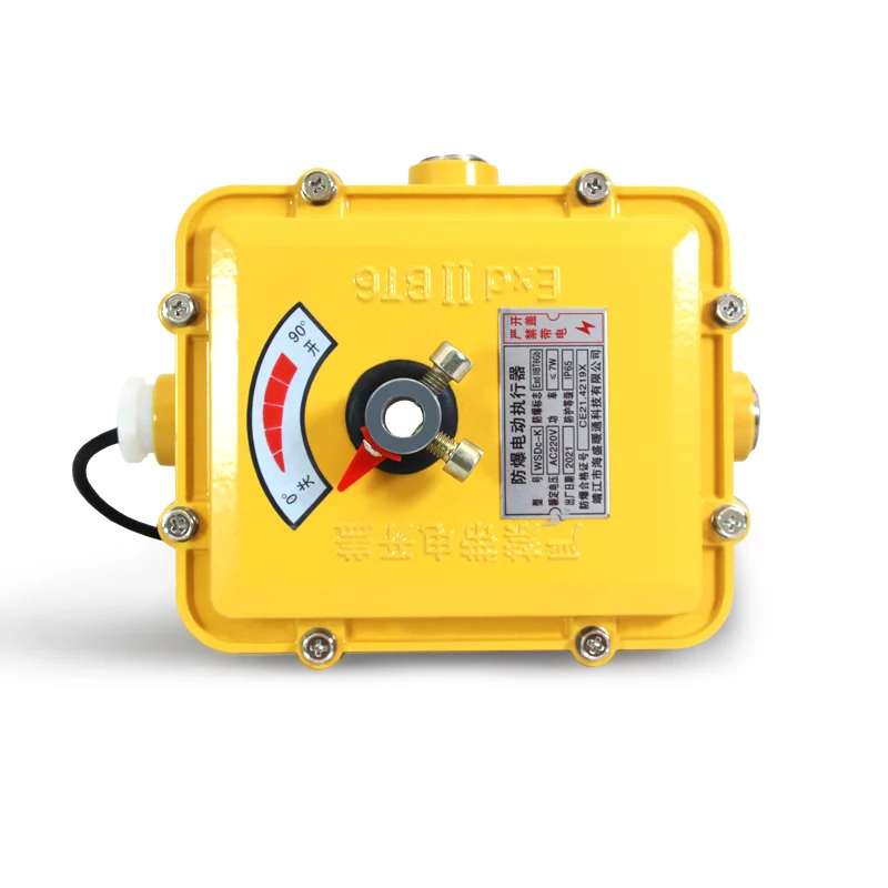 Explosion-proof electric valve control mechanism