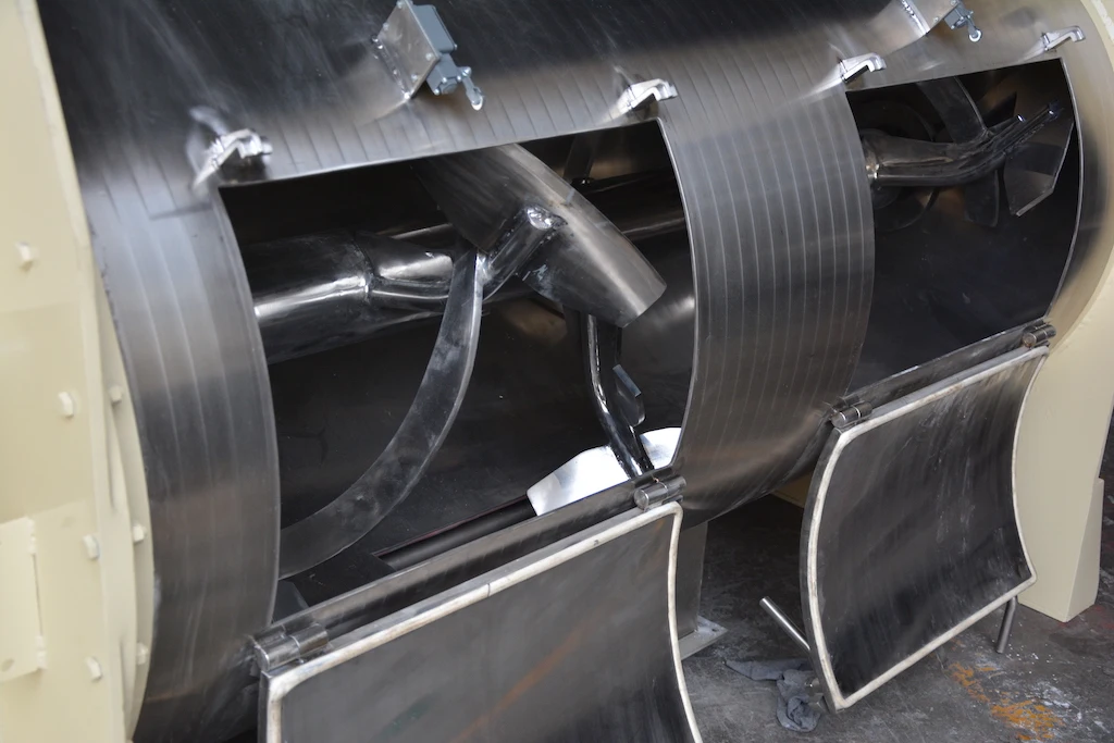 professional animal feed mixer horizontal feed mixer