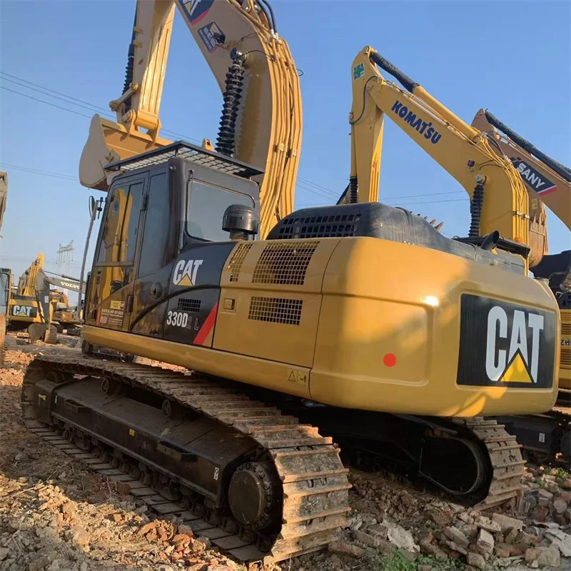 Новая модель б/у оригинальные экскаваторы CATERPILLAR 330D2L строительное оборудование подержанная техника экскаватор для продажи