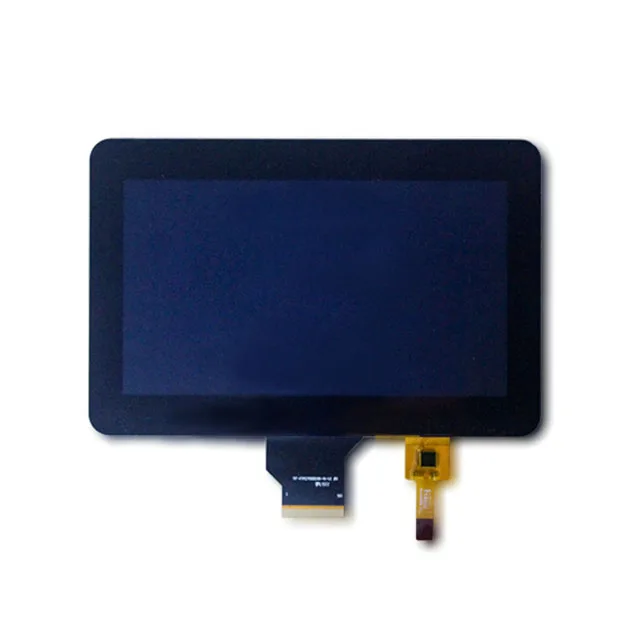 Flexible LCD solution 7.0 inch TFT LCD panel 800x480 landscape LCD display touchscreen