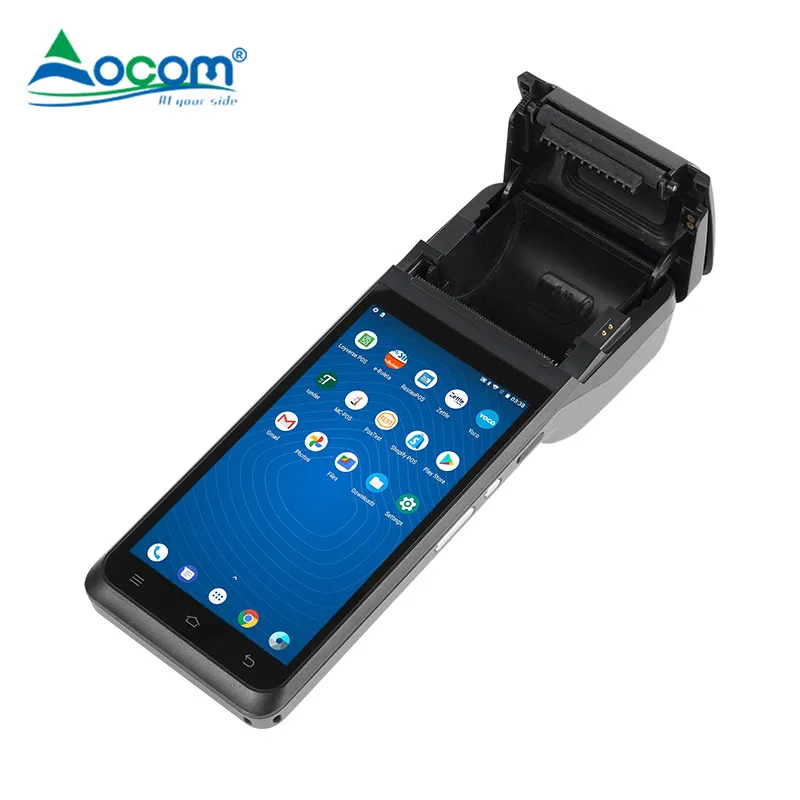 POS-T2 OCOM Android Handheld POS Terminal with Thermal Label and Receipt Printer