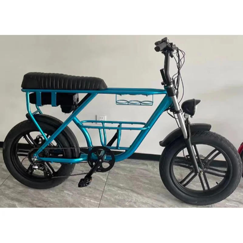 New Design High Quality 20 inch Disc Brake Shimano 7 Speed Man Fat Electric Bike