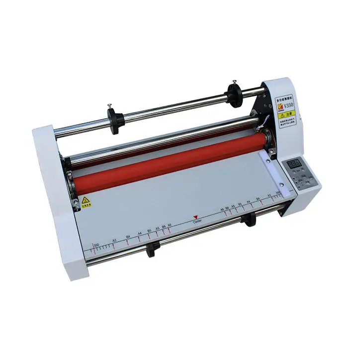 Cheap price cold and hot Single double sided roll laminator 480mm laminating machine Paper Hot Cold Lamination Machine