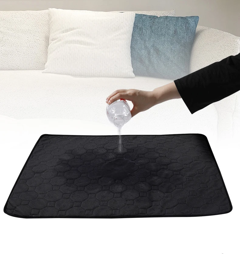 high quality dogs cats urine mats waterproof pet reusable pet dog underpads washable reusable pad