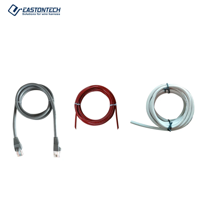 EASTONTECH-2020 AC Type Double Cable Tie Wire Binding Machine Coil Winding Machine Cable Wrapping Machine