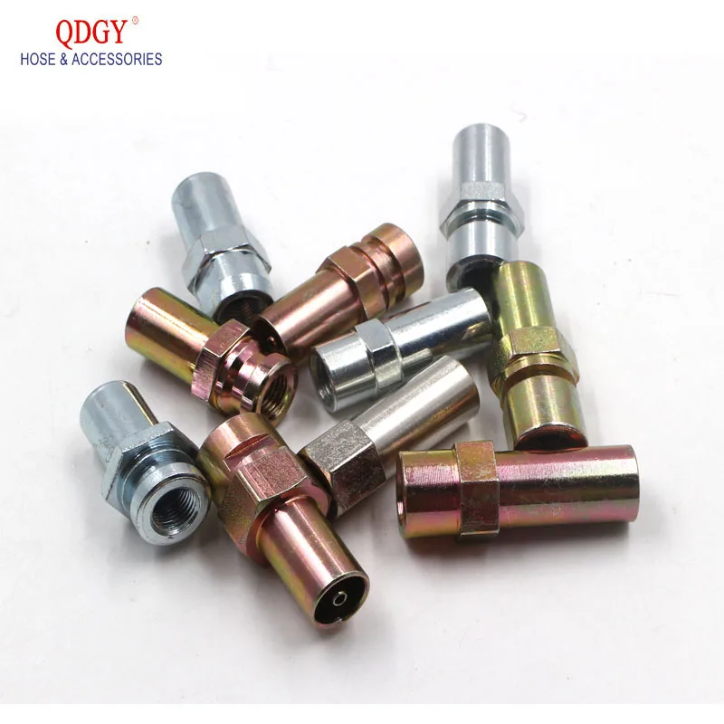 High test brass fittings air steel braided brake motorcycle hose