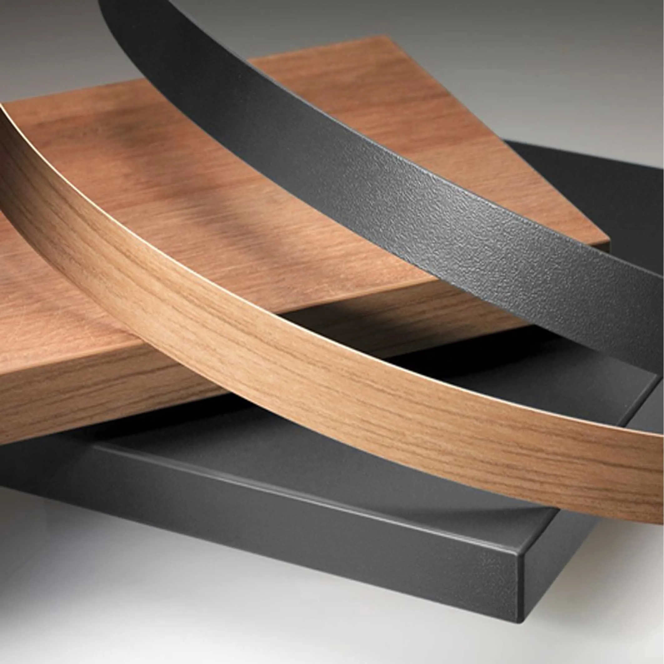 Self-Adhesive 3D PVC/ABS/Acryl Edge Banding Tape for Cabinets MDF Pane Furniture Accessory with Melamine Metal Acrylic Material