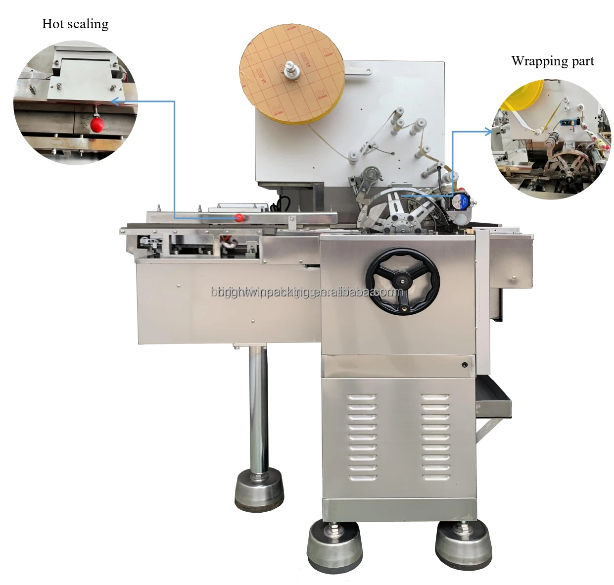 Brightwin factory supply maggi chicken beef shrimp bouillon cube  broth seasoning cube chicken stock making wrapping machine