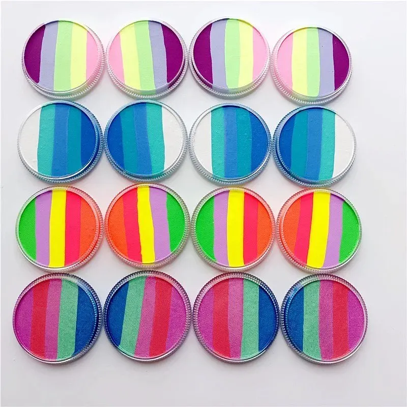 30 г активированную воду Радуга Сплит торт лицо Панин и макияж для глаз