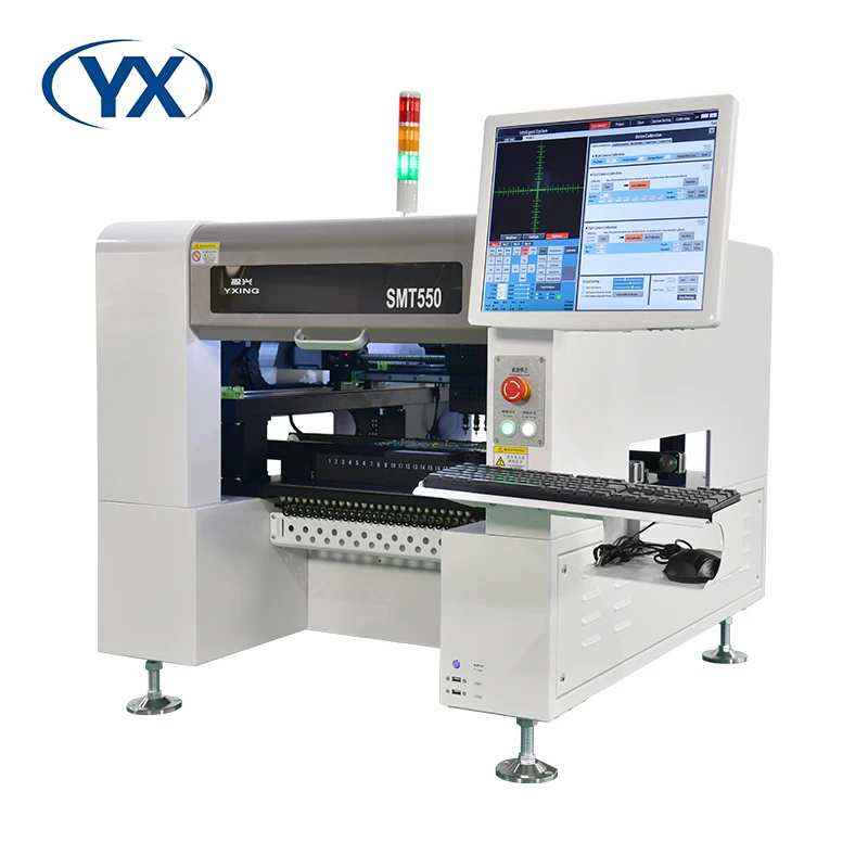 Большая Акция в Европе YingXing Products PNP Machine SMT550/BGA Chip Machine с адаптацией к 0201,0402,0603,0805,1206,diode