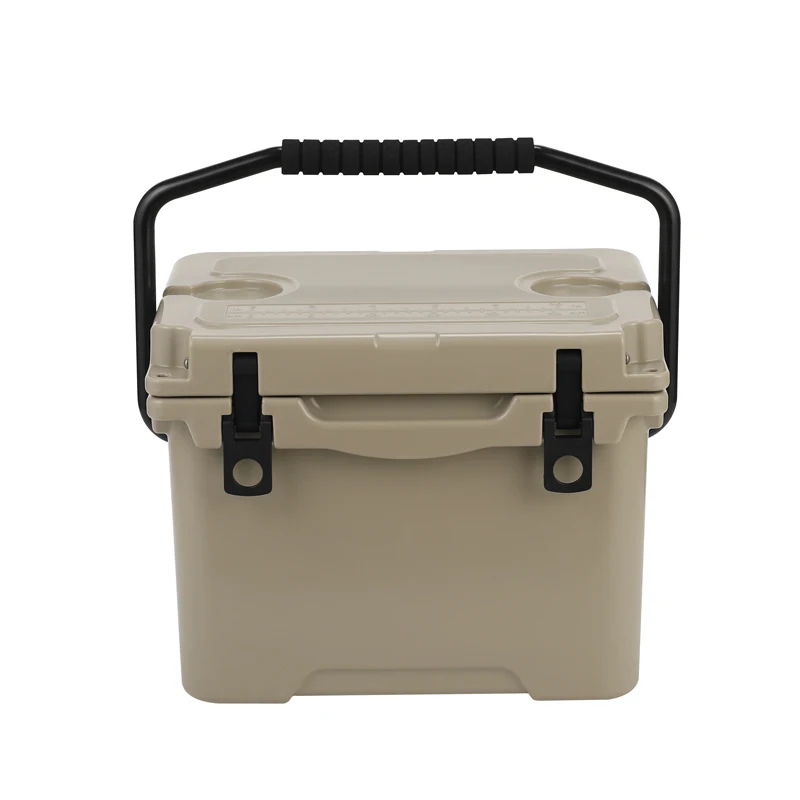 17qt Constant temp long lasting personal cooler and warmer portable cooler box with handle for lunch drinks fruits milk