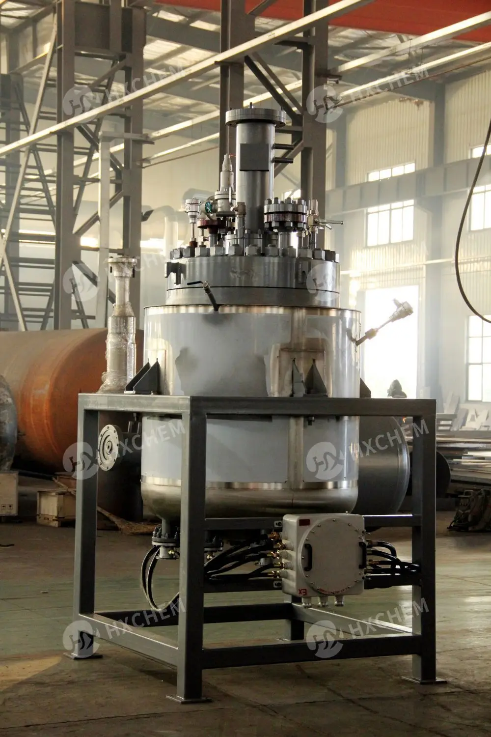 Explosion proof electric heating pilot scale 500l pressure reactor