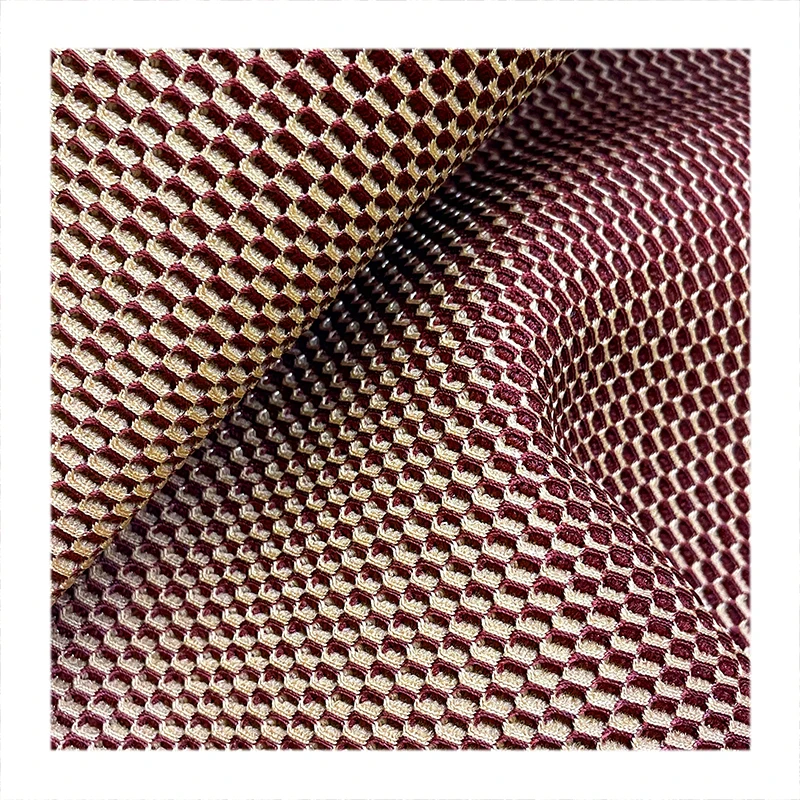 Living Room Furniture Fashion Polyester Textile raw Material 3d Mesh Sofa Fabric