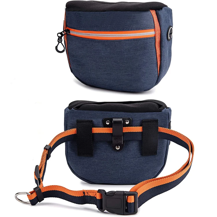 Wholesale Pet Training Bag Durable Waterproof Dog walking Treat Bags with Poop Bag Dispenser waist belt