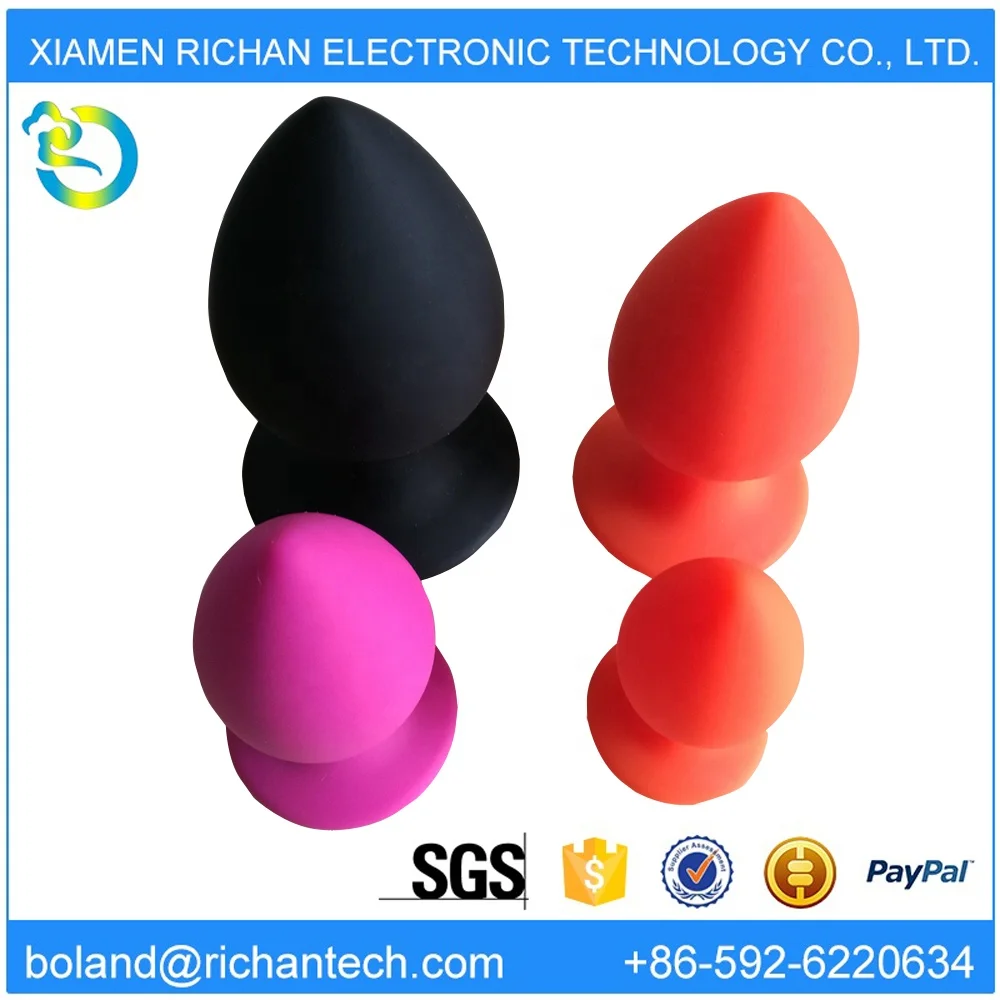 
silicone eco-friendly Black Color Adult Urethra Plug Sex Toys Products 