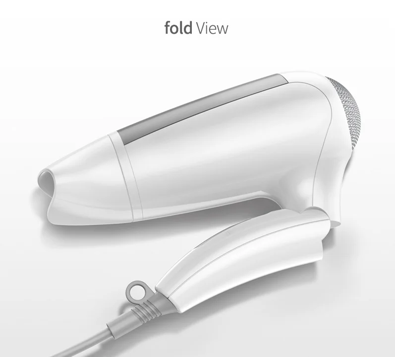 Wall-mounted foldable hang-up travel professional hair blow dryer