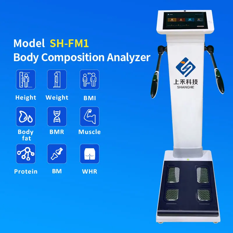 SH-FM1 Professional Bioimpedancia Body Composition Analyzer Machine Body Composition Scanner