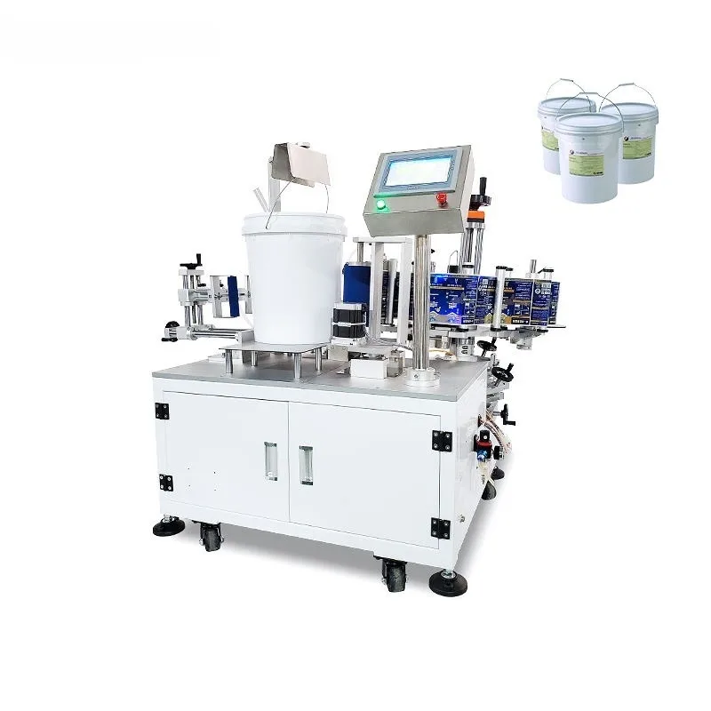 Best Selling Desktop Manual Semi-Automatic Round Bottle Labeling Machine