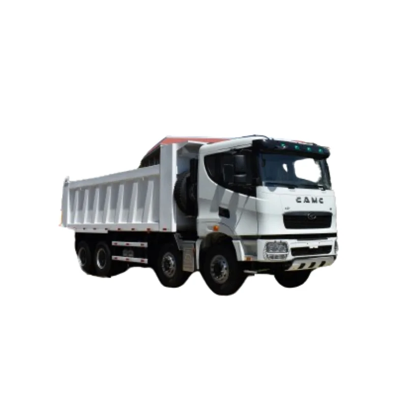 High security and high efficiency CAMC H9 8x4 flat top dump Euro 2-6 Diesel energy truck