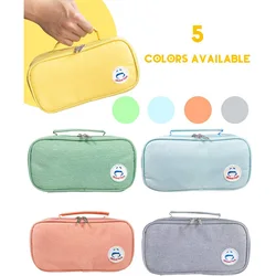 customizable Large Capacity Pencil Case 3 Compartment Pouch Pen Bag for School Teen Girl Boy Men Women