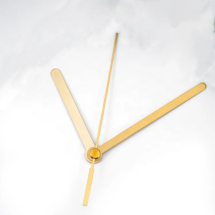Copper Hands Brass Needles for Wall Clock Metal Pointers for Quartz Clock DIY Clock Accessories