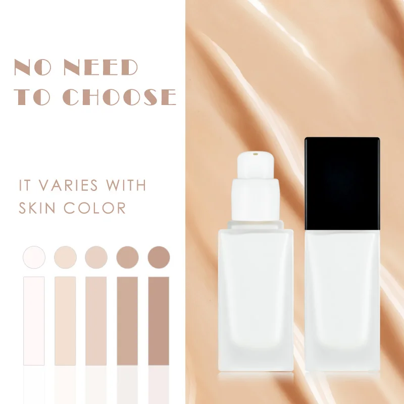 High Quality Makeup Wholesale Foundation Kit Foundation Vegan Private Label Color Changing Foundation