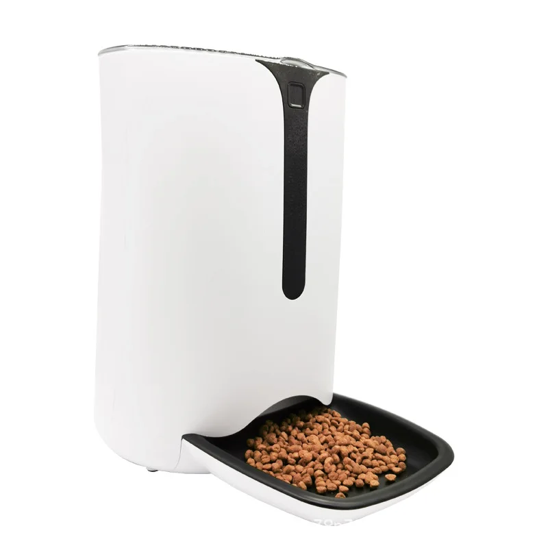 
Automatic Cat Feeder, Dog Food Dispenser for Small Pets with Distribution Alarms 