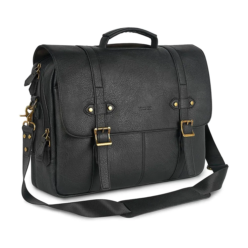 Водонепроницаемая сумка-мессенджер через плечо из искусственной кожи с логотипом на заказ роскошная мужская сумка портфель для ноутбука