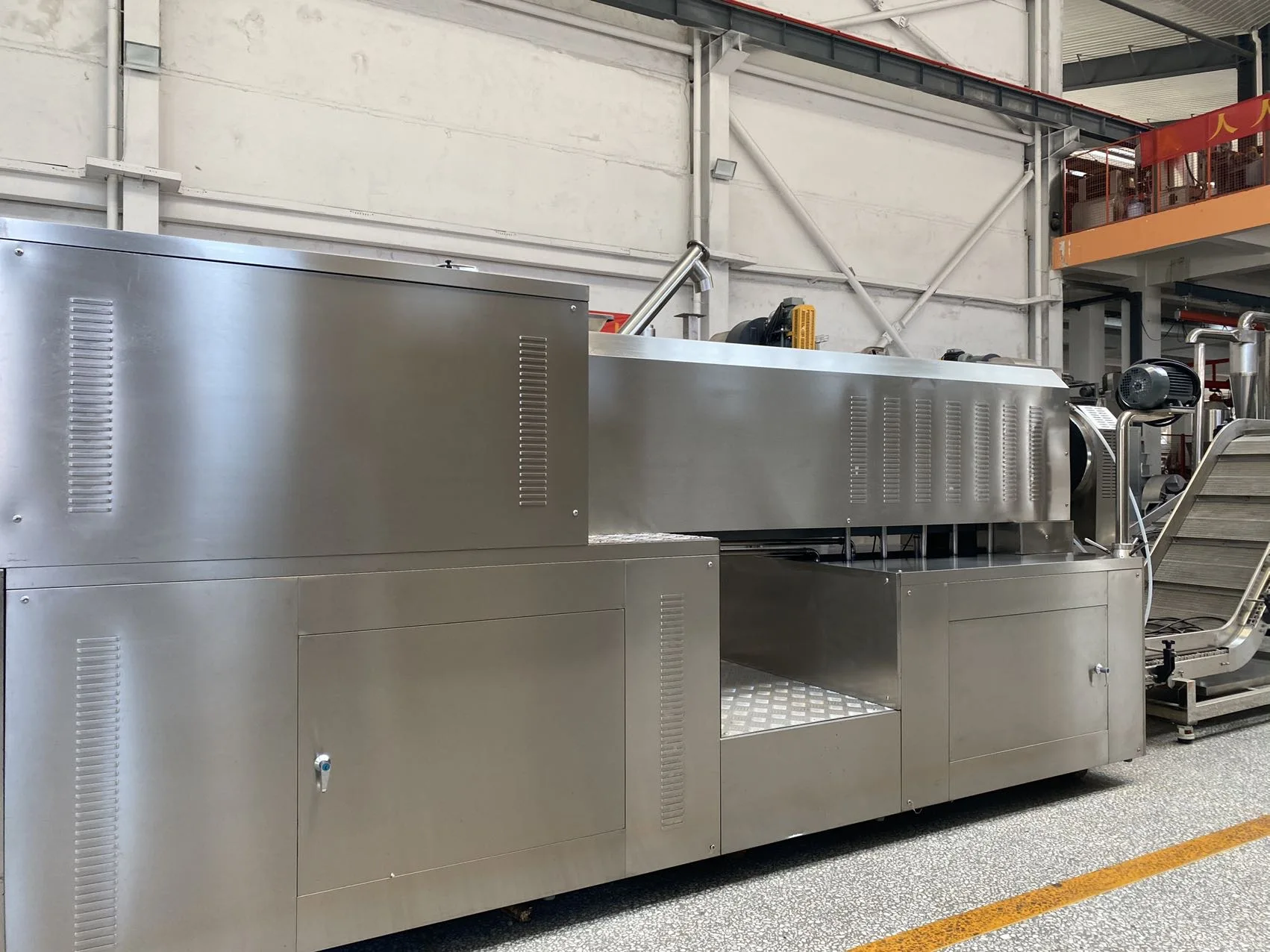 small single screw extruder machine for puffed snacks automatic corn wheat grain snack puffing making machine