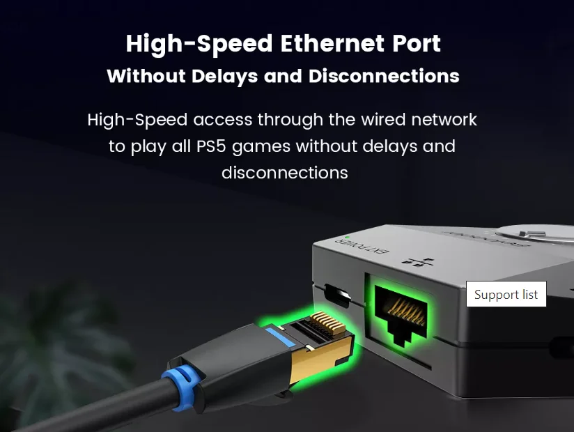 Beloader Pro PS5 game adapter USB adapter with multiple marco assist for XIM, RESNOW, Titan,Cronus, USB/BT gamepads