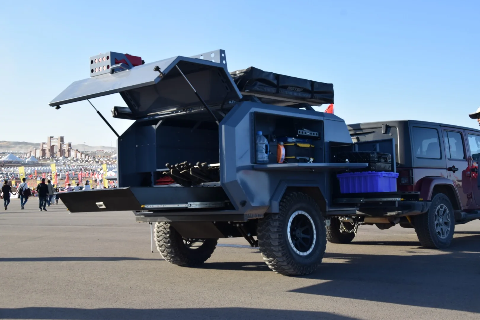 
NEW PRODUCT made in China aluminum travel trailer camp trailer 